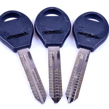 3 шт. Выгравированный ключ для 2 в 1 LiShi NSN14 масштаб стрижки зубов Заготовка ключа замка зажигания автомобиля Слесарные Инструменты