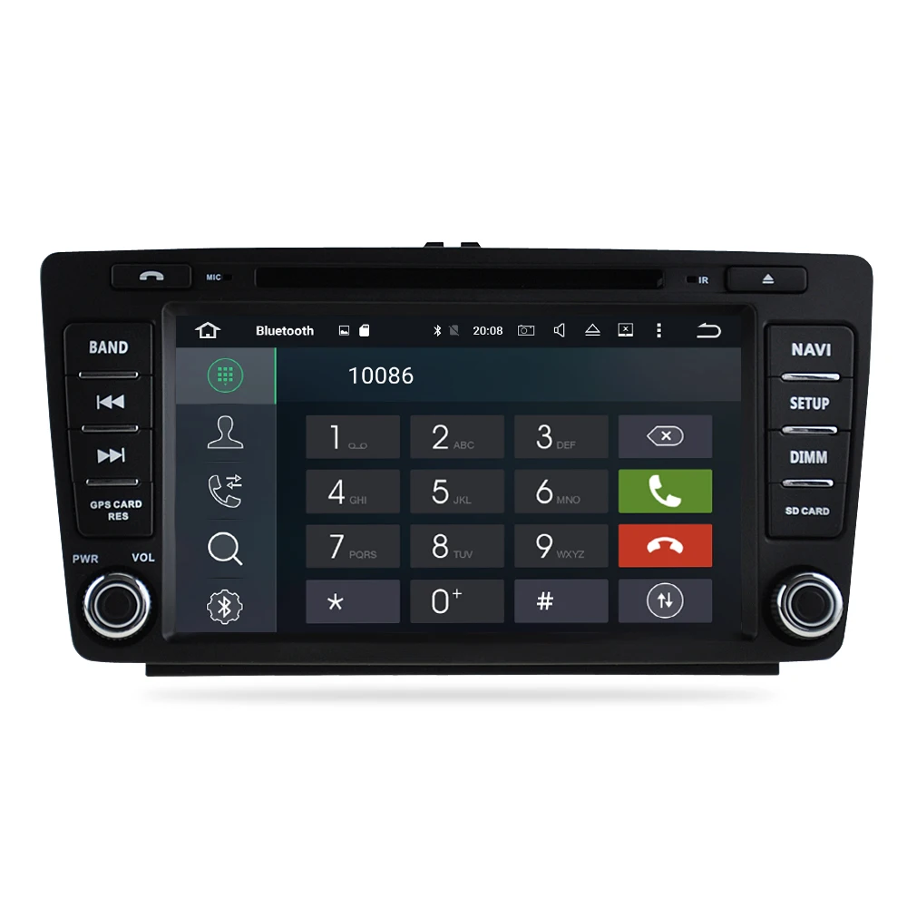 Best Android 9.0 Car DVD Stereo Player GPS Multimedia For Skoda Octavia 2 Octavia A5  Auto Radio RDS GPS Glonass Navigation 3