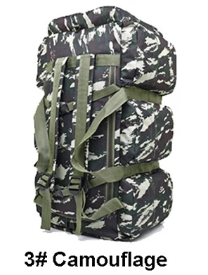 90L водонепроницаемый альпинистский походный рюкзак 90L Сумка для кемпинга альпинистский рюкзак спортивная уличная велосипедная сумка Спортивная дорожная армейская сумка - Цвет: 3 camouflage