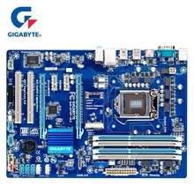 Gigabyte GA-Z77P-D3 оригинальная материнская плата LGA1155 DDR3 USB3.0 32G Z77 Z77P-D3 Z77P D3 настольная материнаская плата SATA3 работы устойчивый б/у