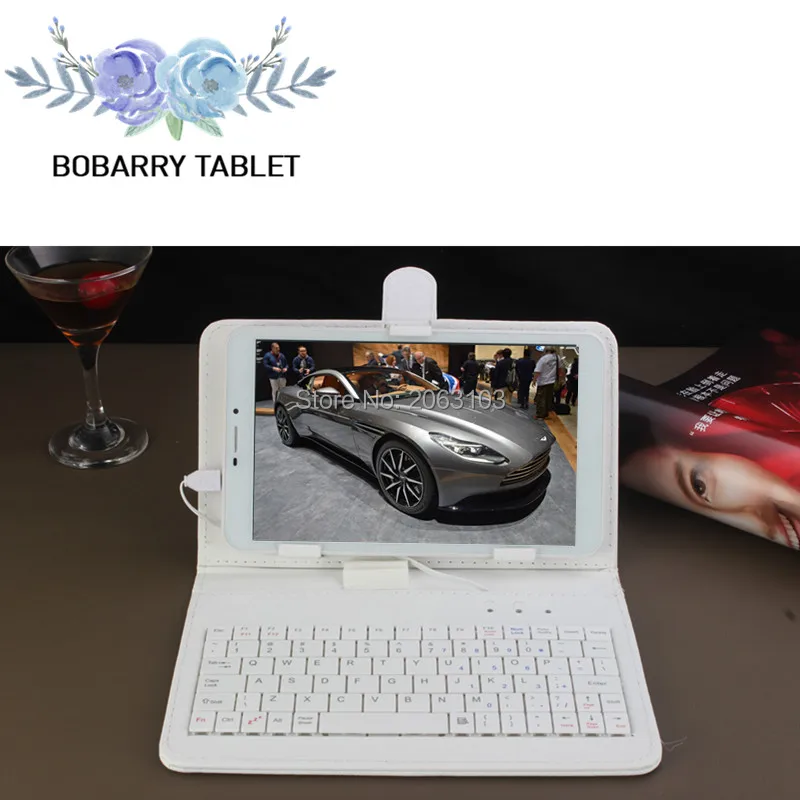 Free Gift Keyboard can add Russia or world language 8 inch Tablet phone android 5 1