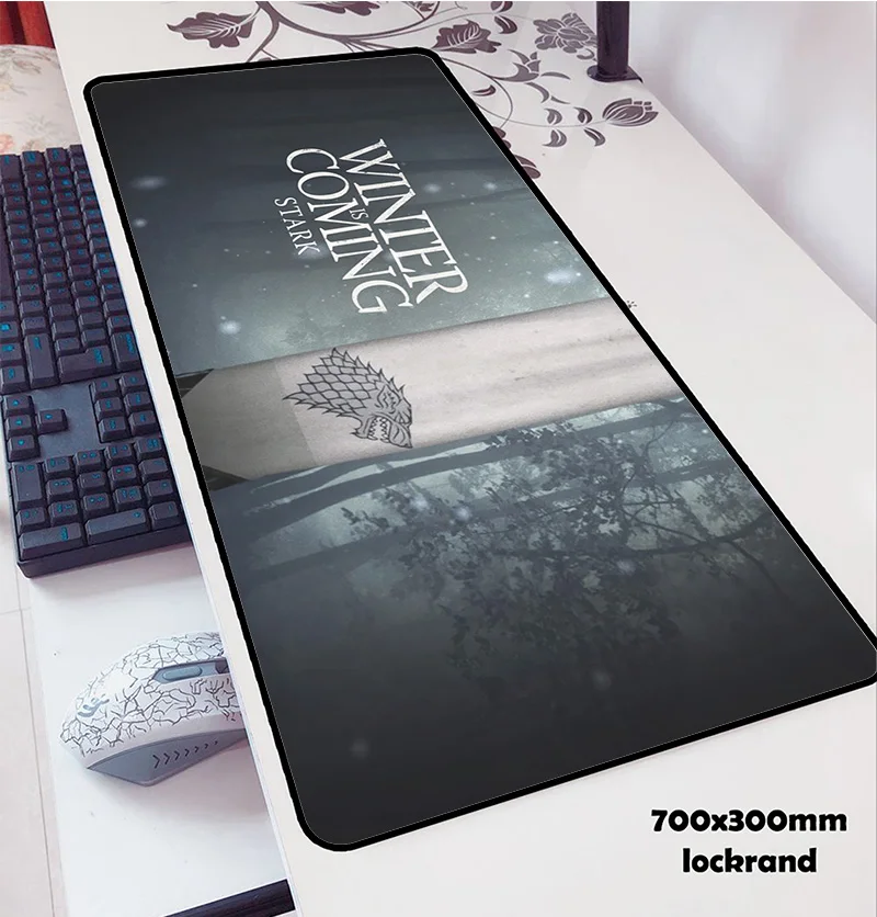 Game of Thrones mouse pads 70x30cm pad to mouse notbook computer mousepad gaming mousepad gamer to