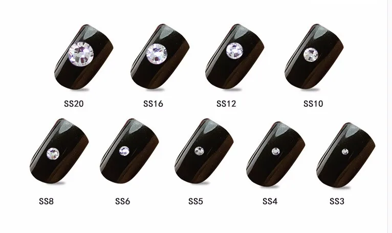 Красный SS20 Flatback Stone 1440 штук пакет с кристаллами без горячей фиксации камни