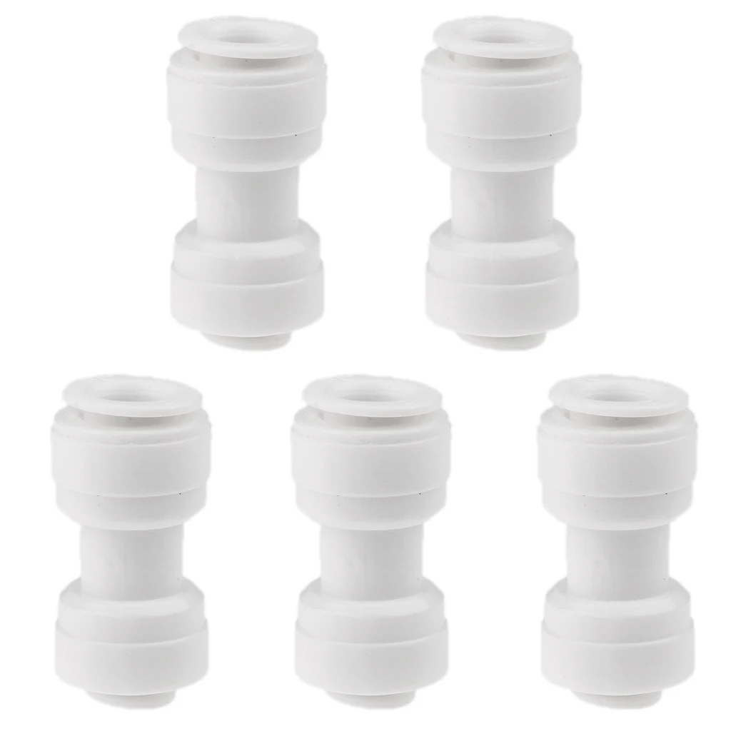 5 шт. трубки шаровой клапан быстрого подключения установки 1/4-Inch 3/8 дюймов пуш-ап в разъем клапан старт воды при помощи обратного осмоса Системы
