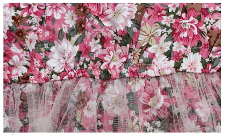 Fashion Flower Girls Dress 2018 Summer Cute Sleeveless Kids Clothes Elegant Tulle Princess Children Dresses For Girls Costumes (23)