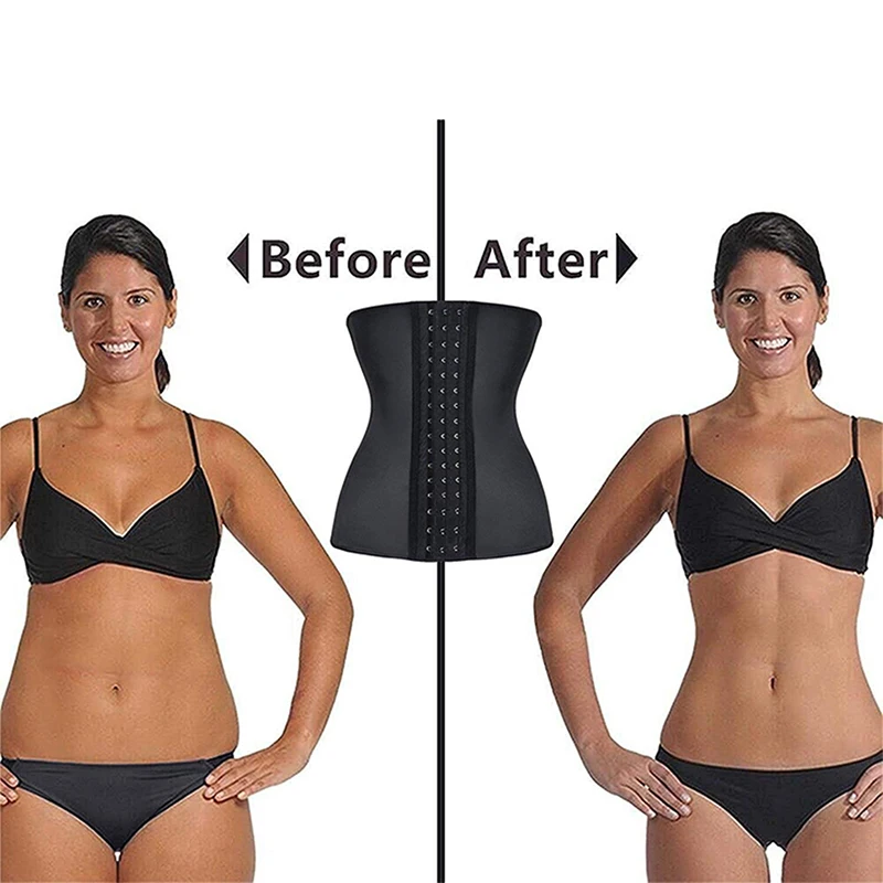 Shapewear Corset Waist Support Fitness Cincher Bustiers Slimming Belt Body Shaper Woman Lady Steel