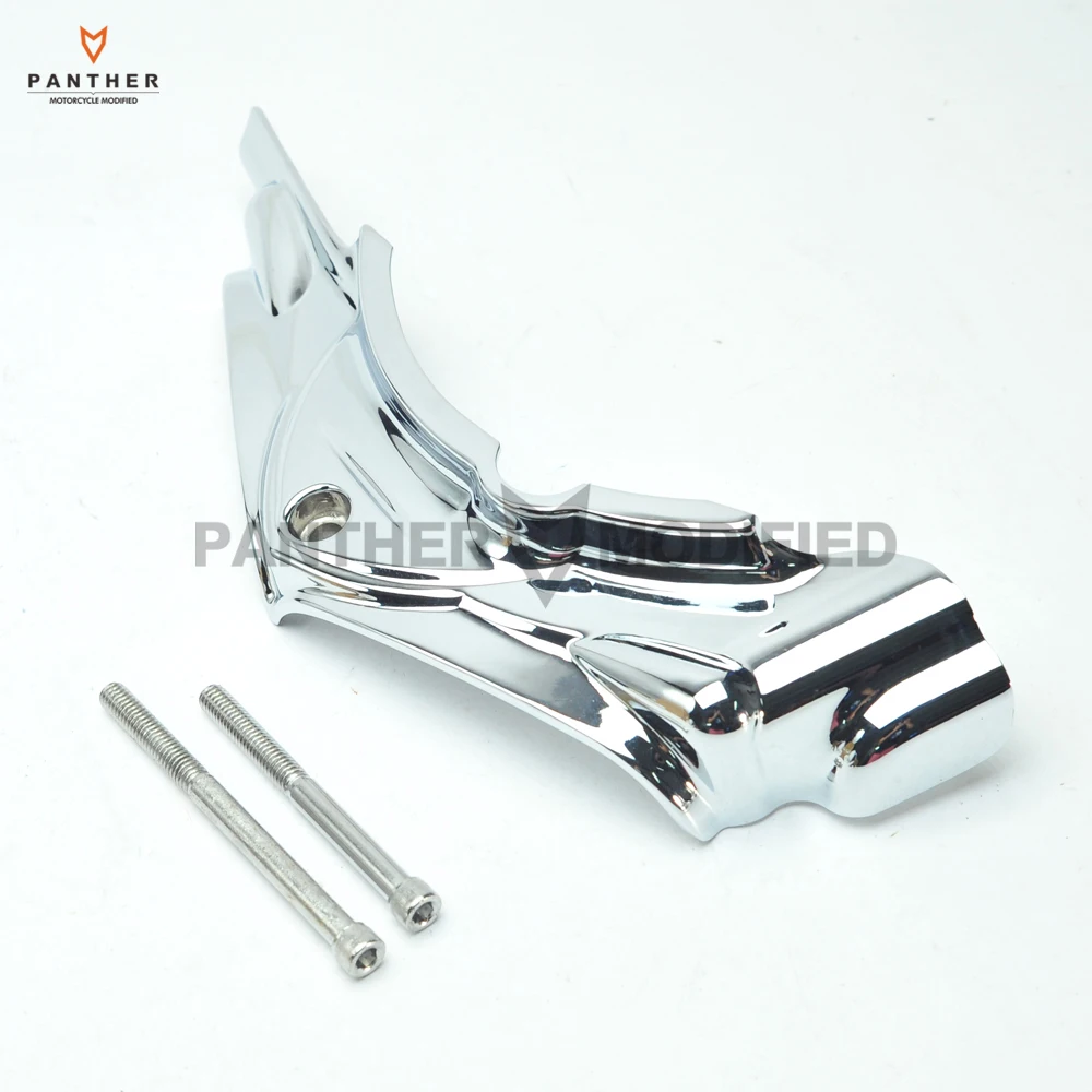 

Chrome Motorcycle Cylinder Base Side Covers Moto Frame DIY case for Harley Touring Electra Street Glide 2007-2016