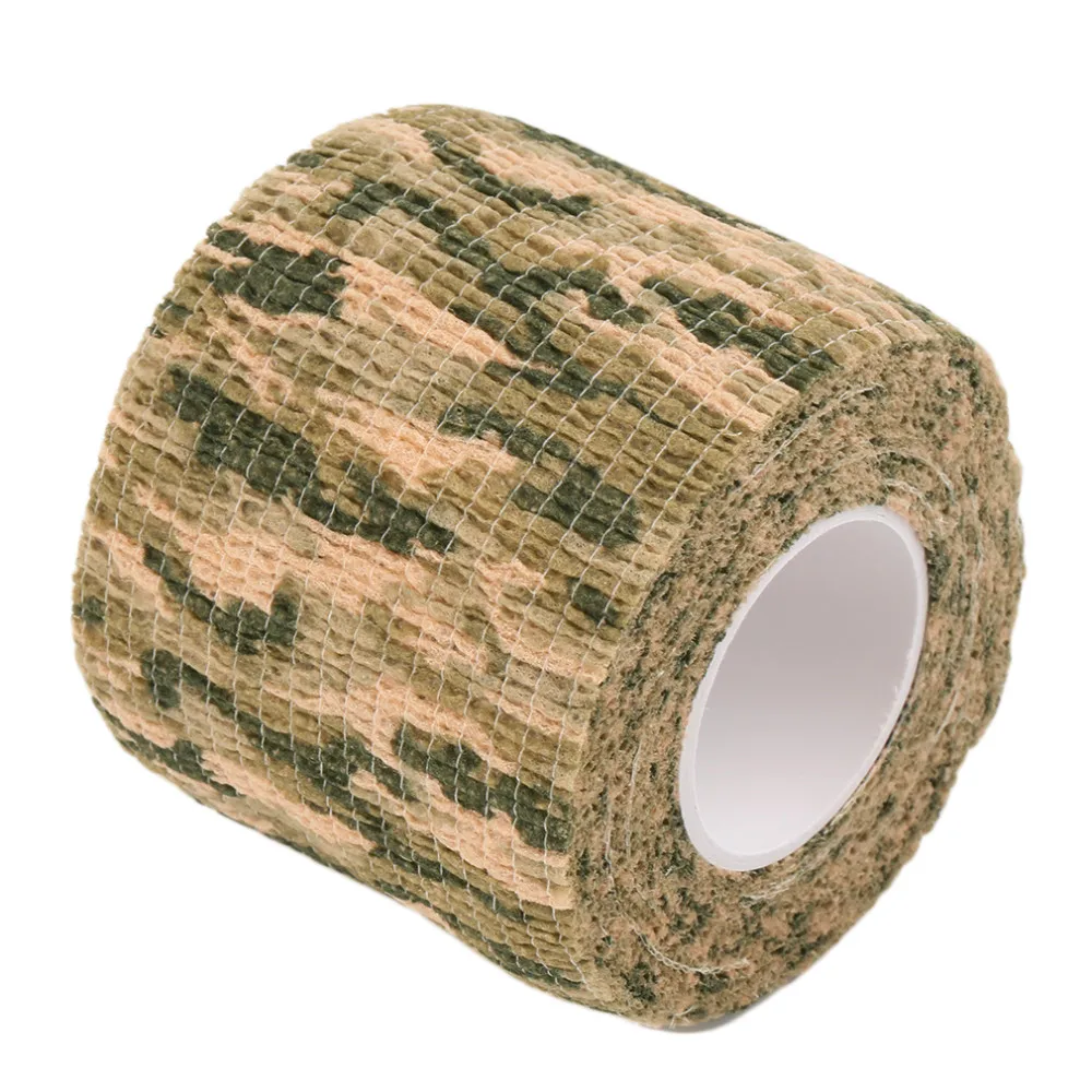 1 рулон мужской армейской клейкой камуфляжной ленты стелс обёрточная бумага для охоты Прямая поставка