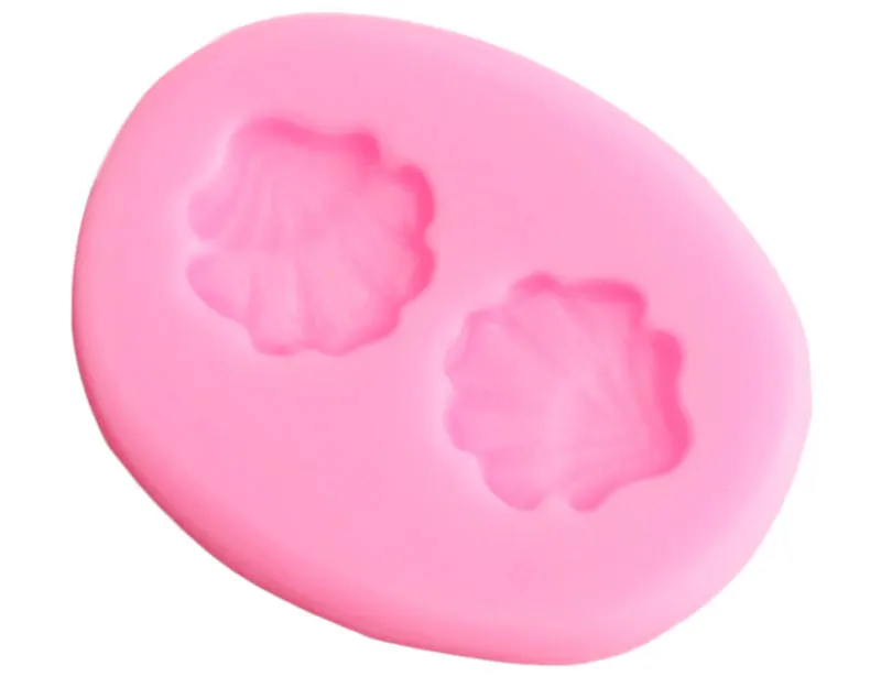 Shell силиконовые формочки для печенья шоколад для выпечки Fondant Mold украшения для кексов DIY вечерние украшения торта инструменты Fimo глины кондитерские формы