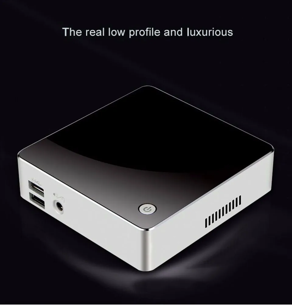 5Gen Intel Core i7 5500U in Mini PC Windows V100 Nuc Barebone TV Box
