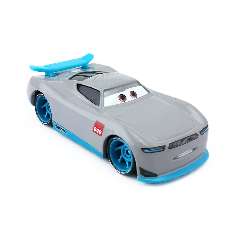 Disney "тачки 3 № 049 Gabriel Racer «Rookie» 1:55 литья под давлением модель игрушечной машины Свободные дети мальчик Подарок на Рождество;