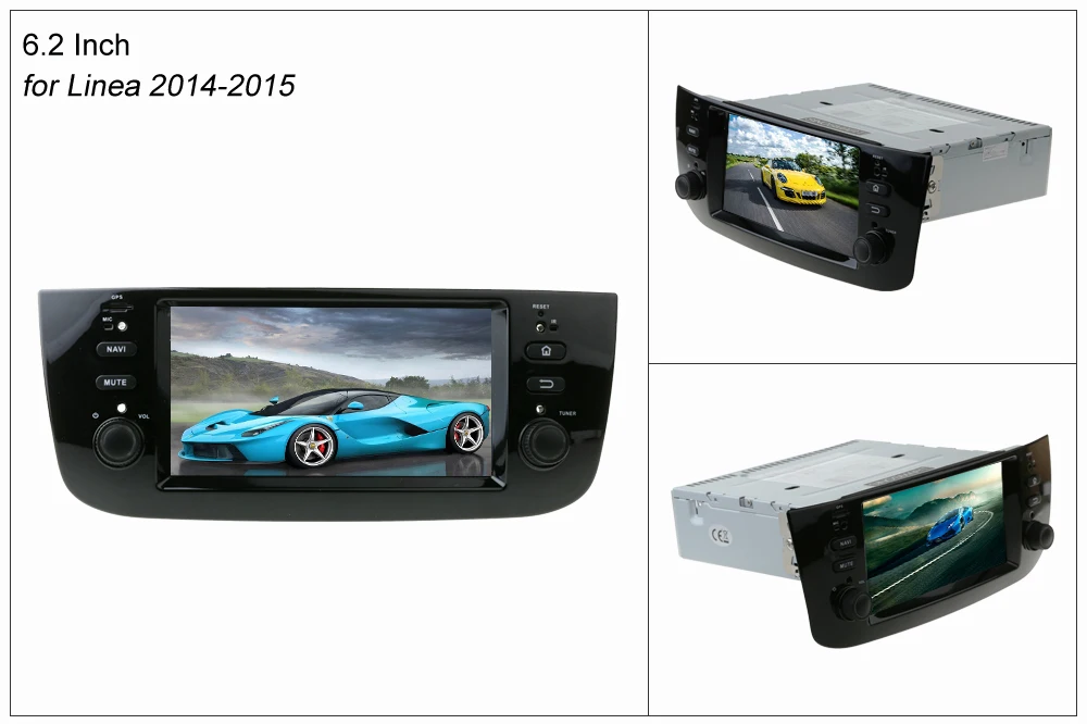 Sale SINOSMART 2/4G RAM 4/8 Core CPU Car GPS Navigation Player for Fiat Linea Punto Evo Grande Punto Fiorino 2007-2015 with Canbus 3