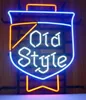 Custom Old Style Glass Neon Light Sign Beer Bar
