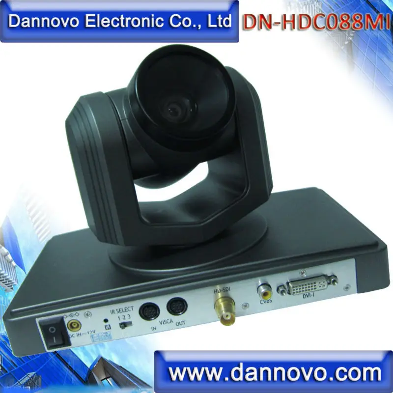 DANNOVO HD-SDI DVI PTZ видео конференц-камера HD 1080P 10x оптический зум с Ypbpr HDMI и AV | Компьютеры