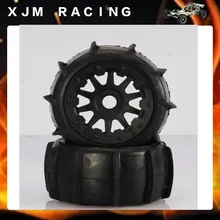 Rc Car Desert/Sand Rear wheel tire (x 2pcs/set) for baja 5t/5sc