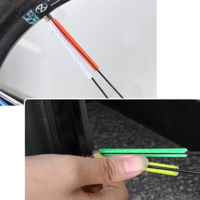 Для Xiaomi Mijia Qicycle EF1 колеса для электровелосипеда, колеса для велосипеда, светоотражающие наклейки, пробки Предупреждение льная полоса, велосипедный отражатель