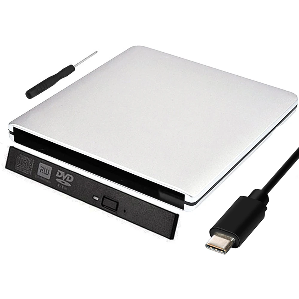 12 7 мм Тип C USB 3 1 SATA чехол для оптического привода комплект внешний мобильный