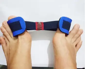 

50 Pcs/lot Big Toe Stretcher Corrector Hallux Valgus Belt Elastic Toe Separator Toe bone Bunion Recovery Training Brace Splint