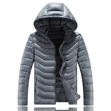 Брендовое зимнее пальто для мужчин, повседневная куртка с капюшоном и хлопковой подкладкой, Мужская одежда, зимняя куртка для мужчин