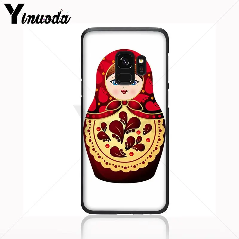 Cute Russian Dolls Pattern Matryoshka