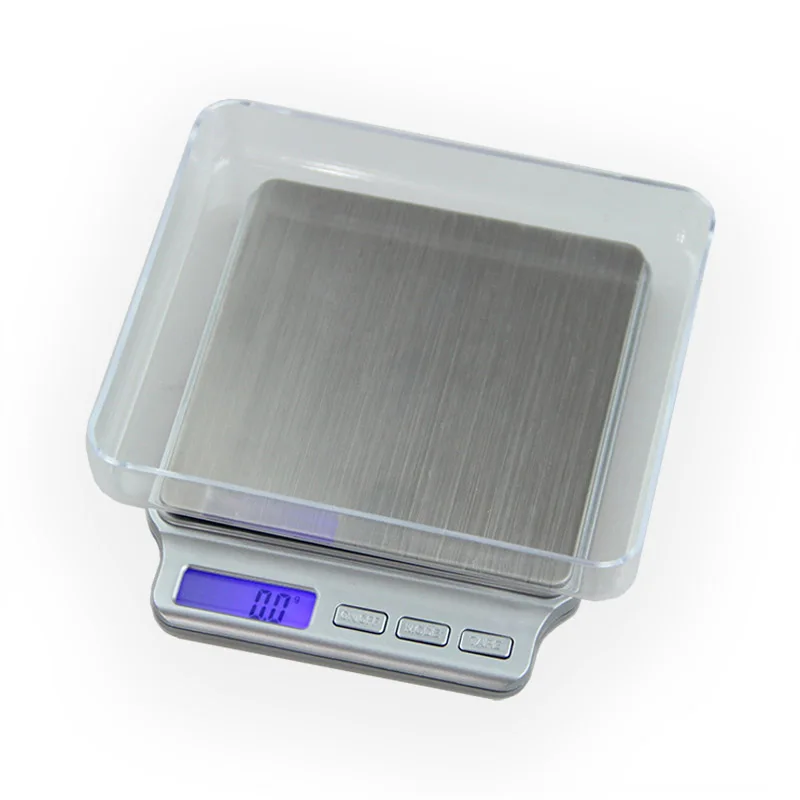 Lcd 3000 г/0,1 г точные цифровые весы портативные мини электронные карманные весовые инструменты почтовые кухонные ювелирные весы