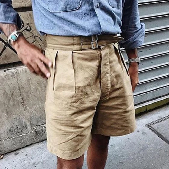 $US $43.06  NON STOCK 1941 Pattern UK Army Khaki Drill Combat KD Shorts Gurkha Pleated