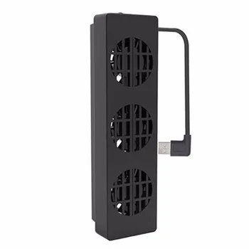 

Cooling Fan Dock Stand Base Three Fans Heatsink Portable Cooling Fan Cooler Dock Base With 2 Gear Adjustment For Nintend Switch