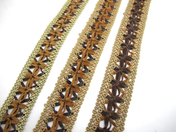 3//8 Inch, Royal Blue Gimp Braid Woven Ornamental Trim 10 Yards