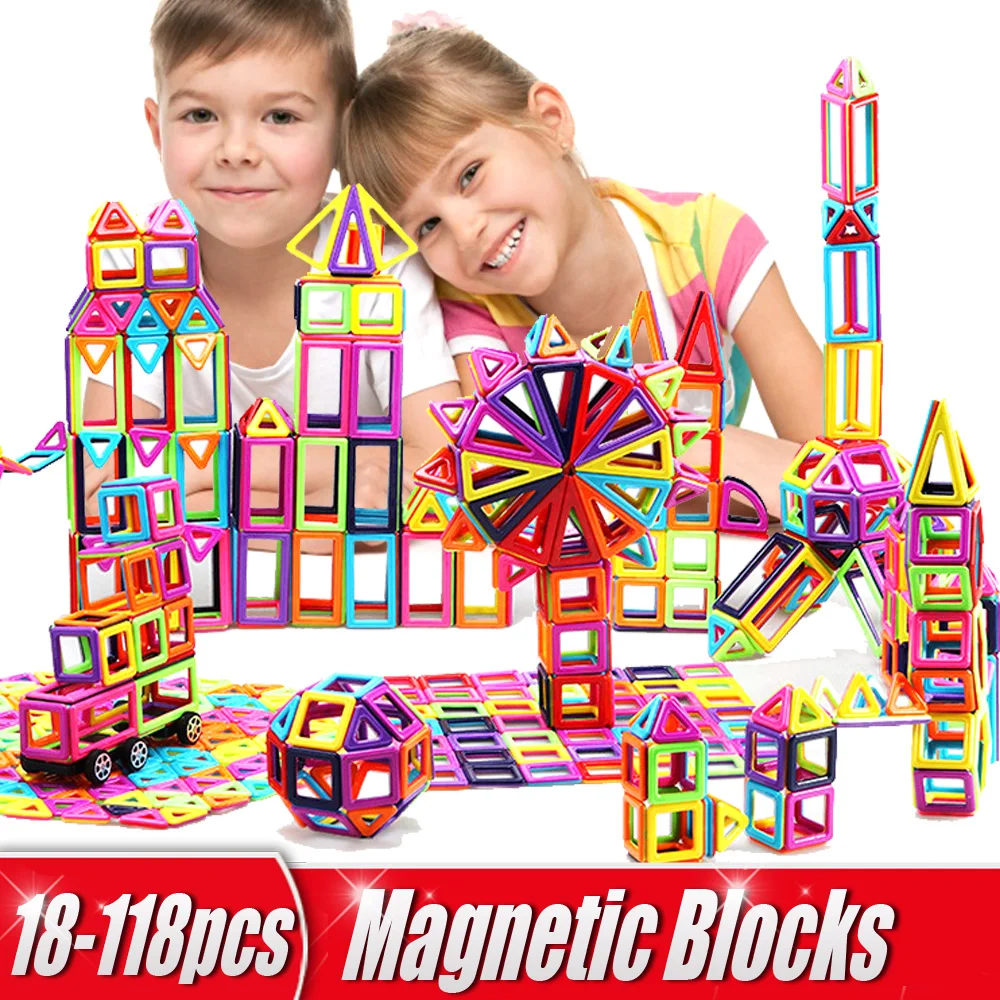 Buy 16pcs 118pcs Big Size Blocks Set 3D