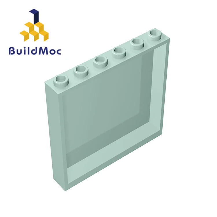 BuildMOC 59349 35286 панель 1x6x5 кирпич Technic Changeover Catch для строительных блоков части DIY