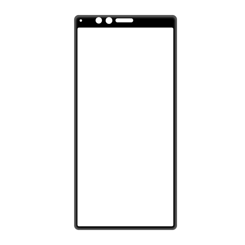 3D изогнутое закаленное стекло для Sony Xperia XZ4 полное покрытие экрана Защитная
