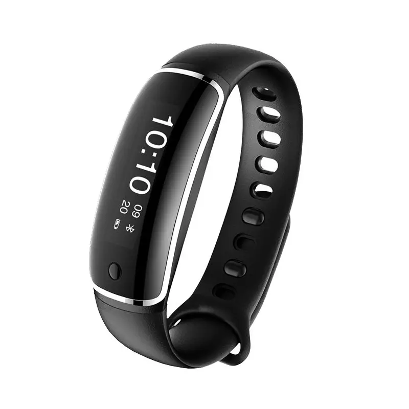 

M4 Smart Bracelet Dynamic Heart Rate Blood Pressure Monitor IP67 Waterproof Smart Watch Support for IOS/Android black