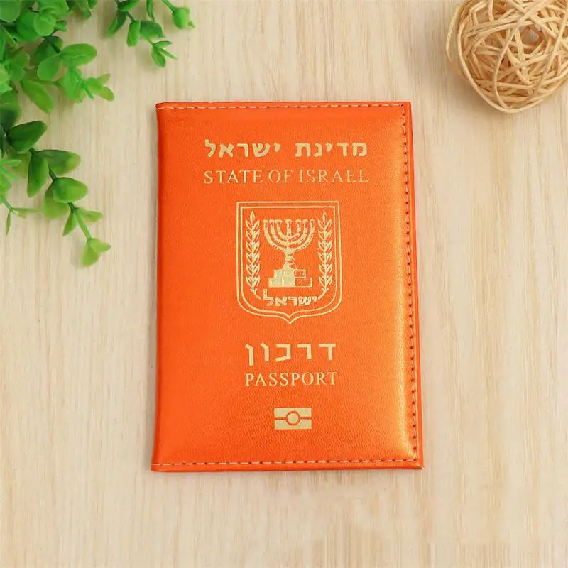 Мода Израиль путешествия Обложка для паспорта протектор бизнес защитный паспорт держатель кошелек документов Orgainzer чехол для Израиль