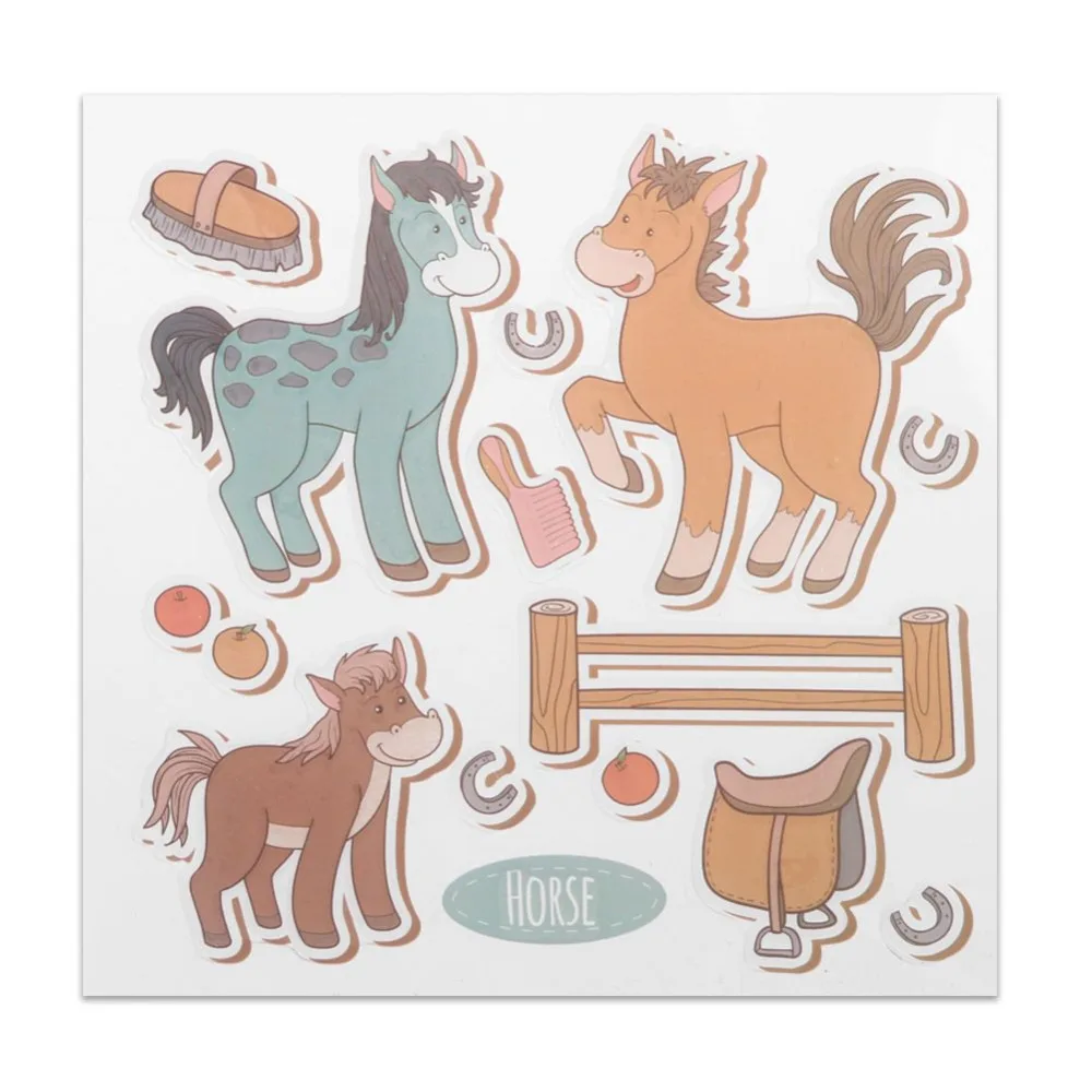 Buy Horses Stamps with Metal Cutting Dies Frame