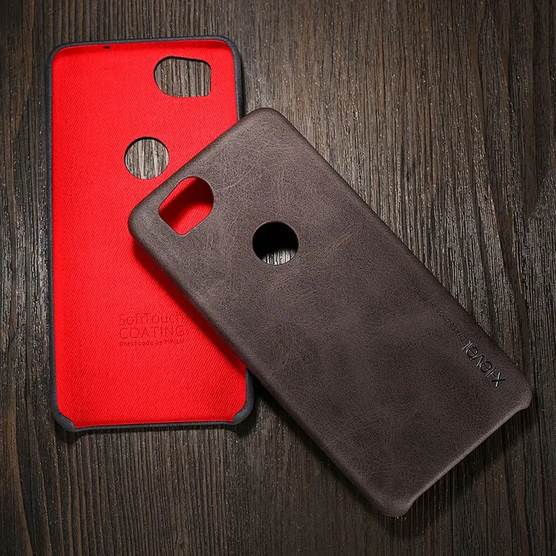 

Pixel 2XL 3XL X-Level PU Leather Phone Case For Google Pixel 3 Ultra thin Protective Back Cover for Google Pixel 2 XL 3 XL Case