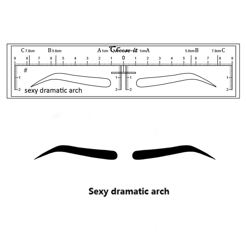 10 pieces microblading eyebrow stencils stickers permanent makeup supplies disposable eyebrow mold drawing guide 2 tattoo accesories aliexpress