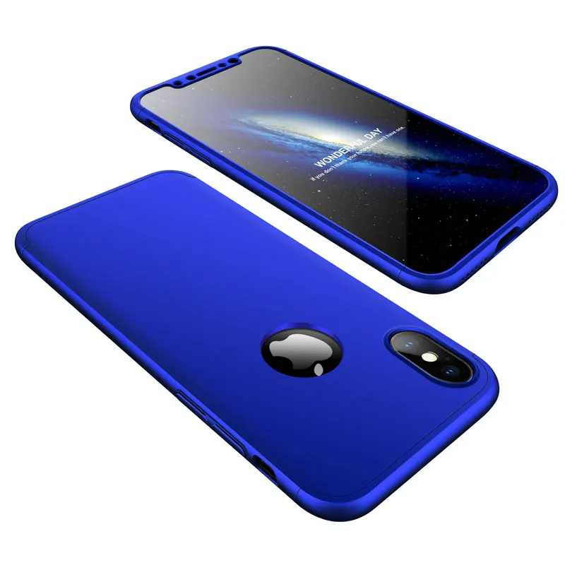 

Original ECLEARER Case For iPhone X Case Luxury 360 Full Protection Shell Fundas Back Cover For Apple iPhone X Phone Accessories