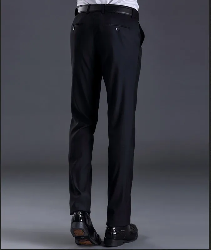 Популярная Новая мода формальные свадебные мужские костюмные брюки Модные приталенные повседневные брендовые пиджак в деловом стиле прямые брюки