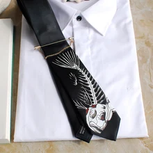 Мода Для мужчин мужской Прохладный холодной тысячелетия шеи галстук черный свадьба хост Западной Европы вечерние подарок