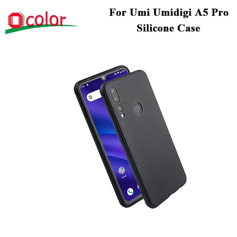 Чехол ocolor для Umidigi A5 Pro силиконовый чехол из ТПУ Защитная мягкая задняя крышка
