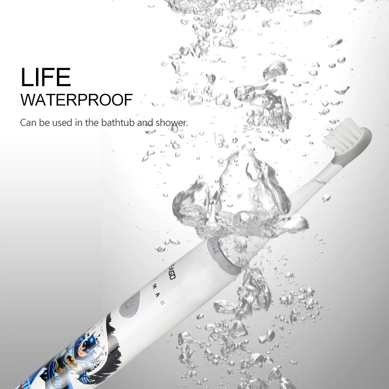 SEAGO Sonic Electric Toothbrush Upgraded Kid Safety automatic Toothbrush USB Rechargeable with 2 pcs Replacement Brush Head SK2 SEAGO Sonic Electric Toothbrush Upgraded Kid Safety automatic Toothbrush USB Rechargeable with 2 pcs Replacement Brush Head SK2