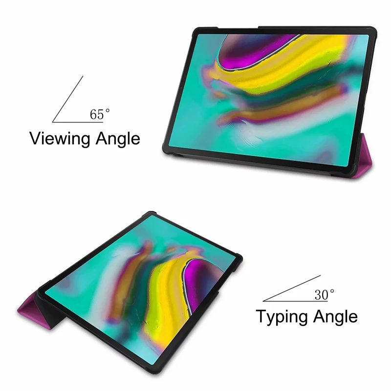 US $547.00 100Pcslot For Samsung Galaxy Tab S5e 105 Case Ultra Slim Smart Shell Standing Cover For Galaxy Tab S5e 105 inch T720 T725