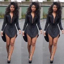 Women Summer font b Dress b font 2015 Style Back Womens Sexy Bodycon V Neck Party