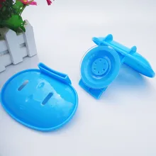 1 шт., новинка,, двухслойный мыльница для ванной, крепкая присоска, мыльница для слива, мыльница, Коробка для мыла, товары для дома, 6 цветов