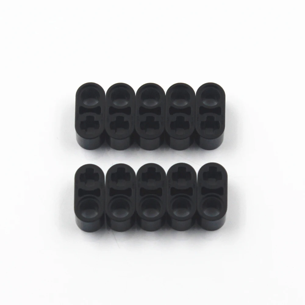 Self-Locking Bricks MOC TECHNIC Building Blocks 30PCS BEAM 1X2 W/CROSS & HOLE compatible with Lego