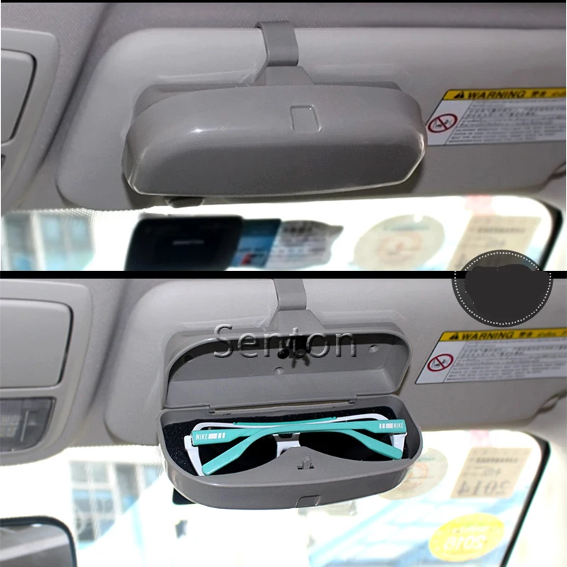 

Car Glasses Box Case For Kia Rio K2 K3 5 Sportage Ceed Sorento Cerato Soul Buick Hyundai Tucson 2016 I30 Accent Ix35 Accessories