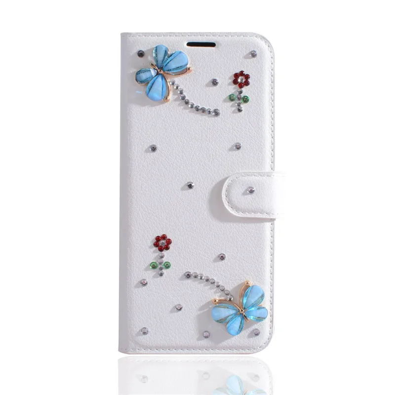 Diy Алмазный Кожаный чехол для Nokia 3 1 Plus plus откидной Чехол бумажник 2 8 9 5 6 блестящие