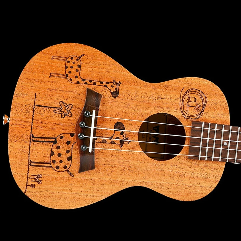 BWS 23 дюймов концертный подарок Гавайские гитары укулеле 4 аквиловые ...