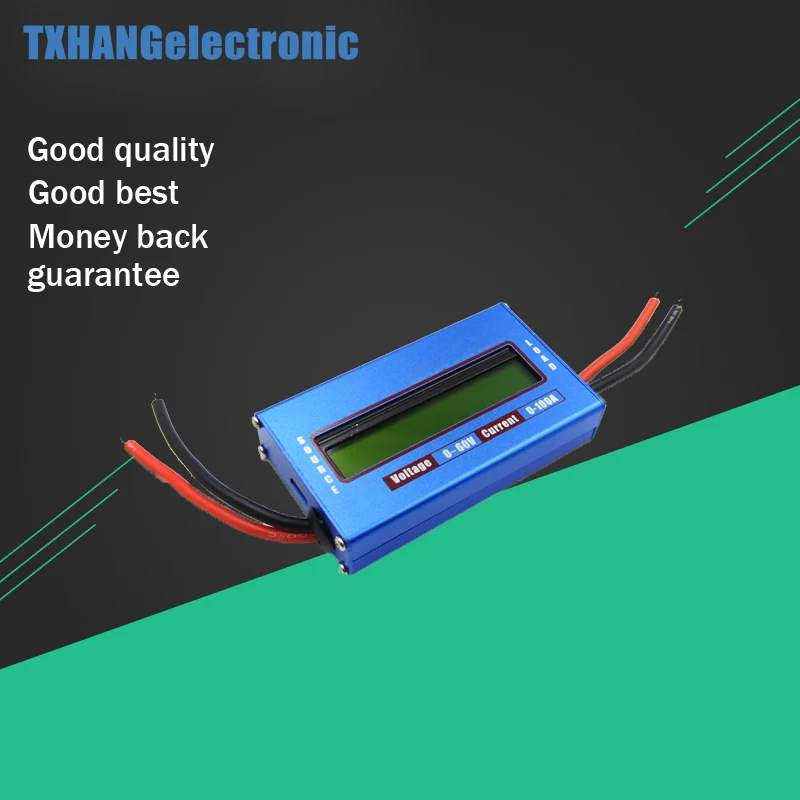 

100A 60V DC RC Helicopter Airplane Battery Power Analyzer Watt Meter Balancer