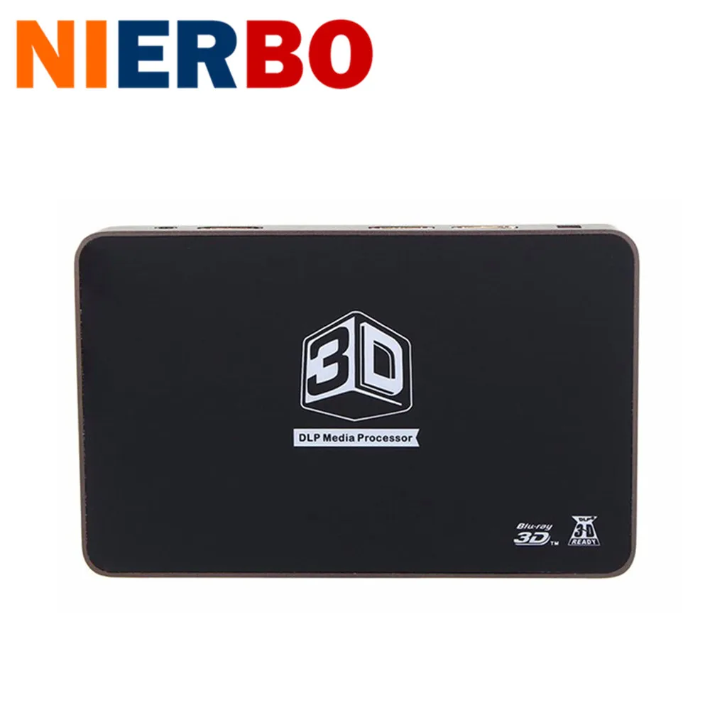 

2D to 3D Converter Box 1080P 720P 3D DLP Projector HDMI Video Media Processor Support HDMI 1.3 1.4 Games 3D Effective Adjustable